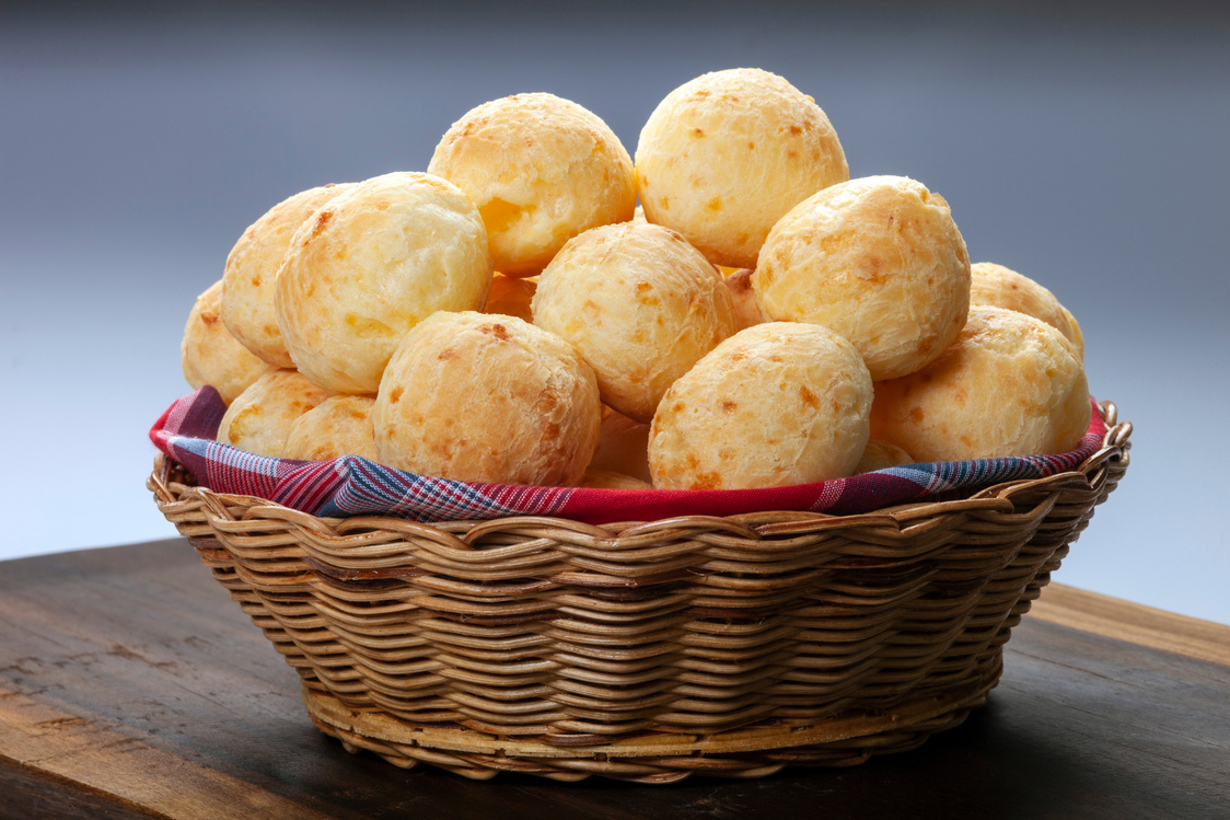 Brazilian snack cheese bread